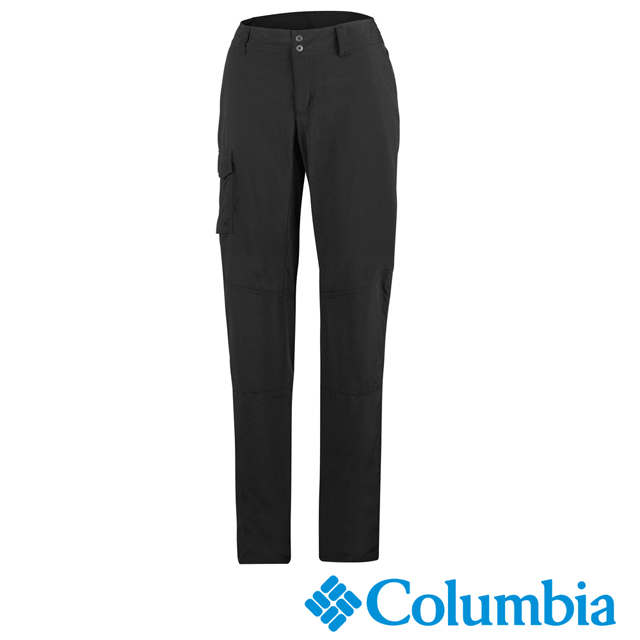 Columbia哥倫比 女款-防曬50快排長褲-黑色 UAR80030BK