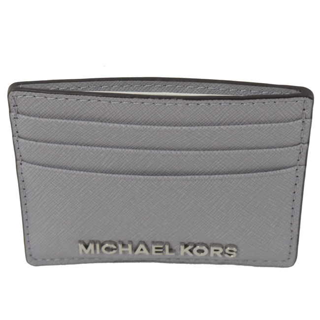 MICHAEL KORS Jet Set 簡易式防刮牛皮卡夾(紫丁香)