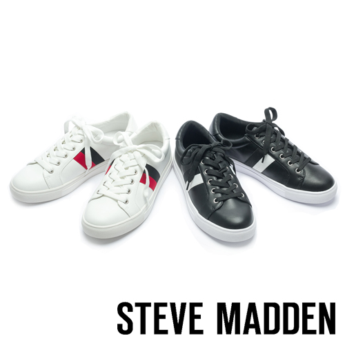 STEVE MADDEN-BERWICK 百搭休閒款男士低筒運動鞋-黑色