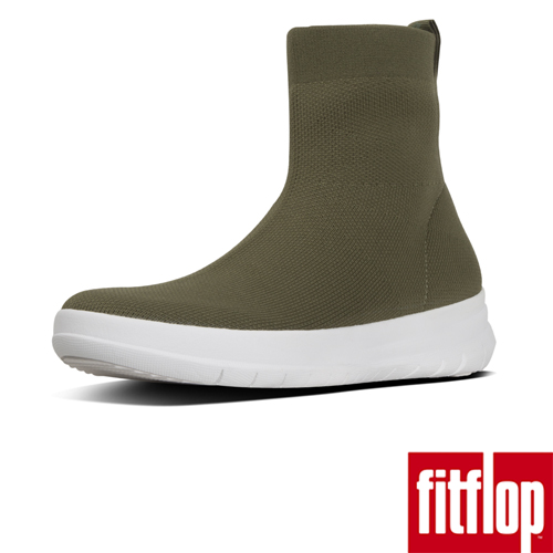 FitFlop ÜBERKNIT SOCK BOOTS-灰綠色