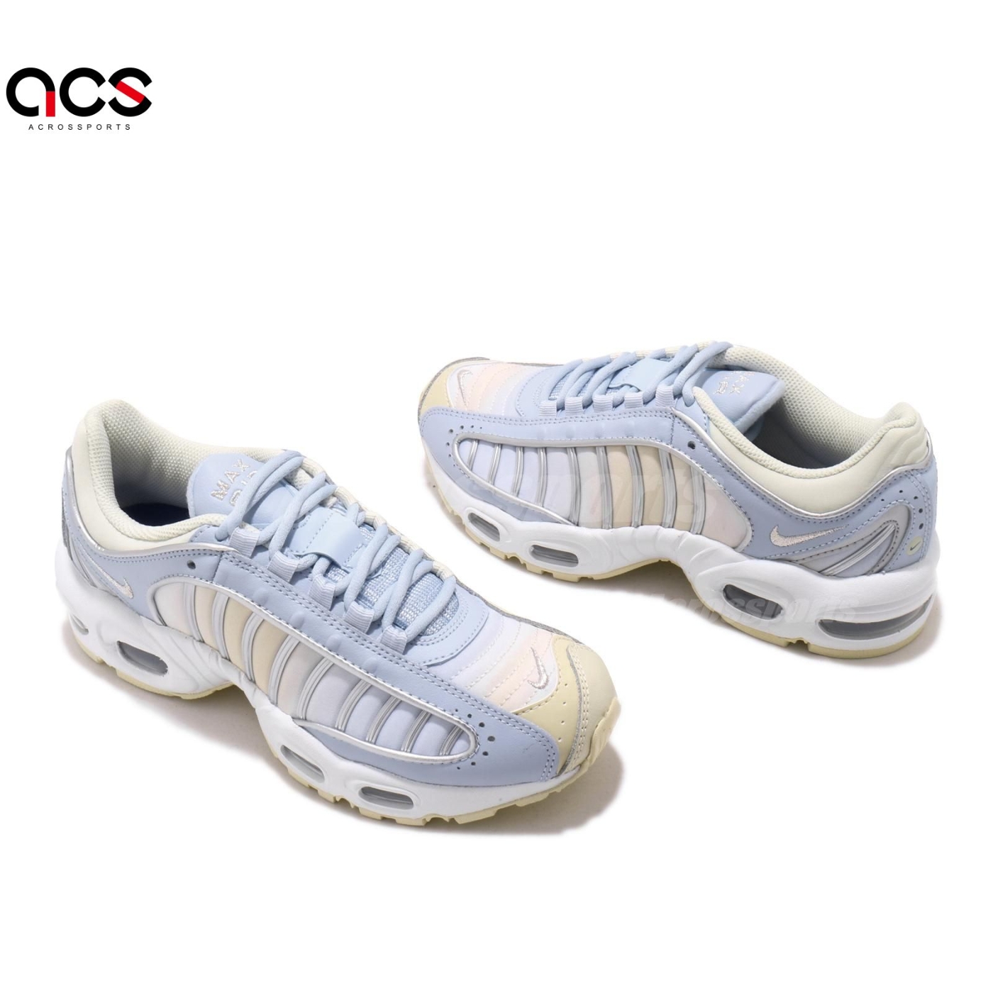 Nike 休閒鞋Air Max Tailwind IV 女鞋氣墊避震舒適復古藍黃CK2601-400