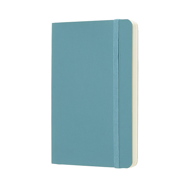 MOLESKINE 春夏系列經典軟皮筆記本(口袋型空白)-珊瑚藍