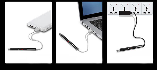 VersaView USB充電式紅光雷射筆 LP611