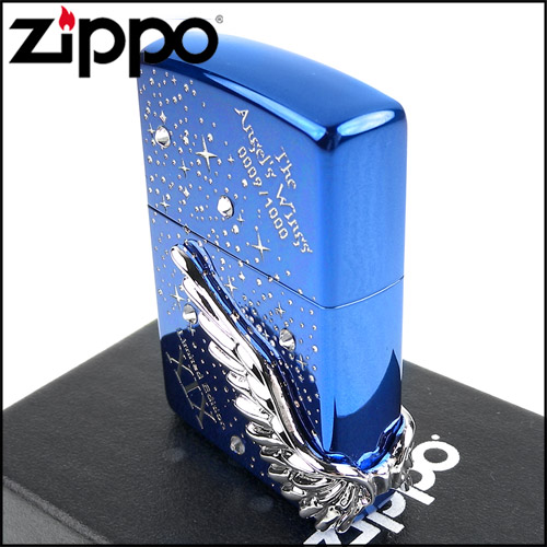 ZIPPO 日系~The Angels Wings-立體天使之翼3面連續加工