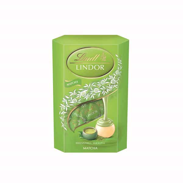 Lindt瑞士蓮 Lindor抹茶口味白巧克力(200g)