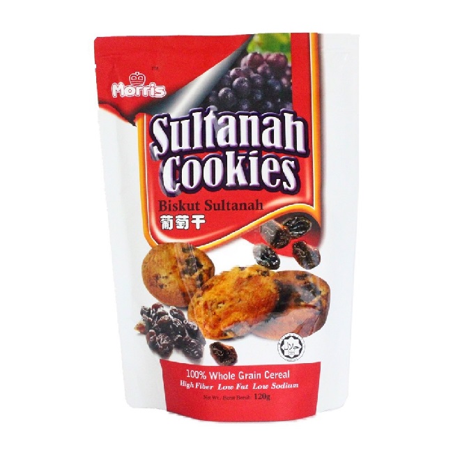 Sultanah Cookies 葡萄乾曲奇餅(120g)