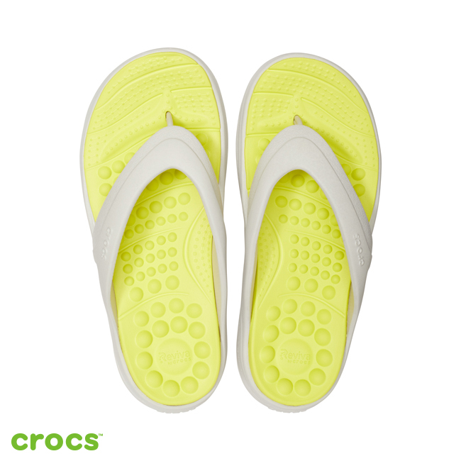 Crocs 卡駱馳 (中性鞋) Reviva 人字拖 205545-1CC