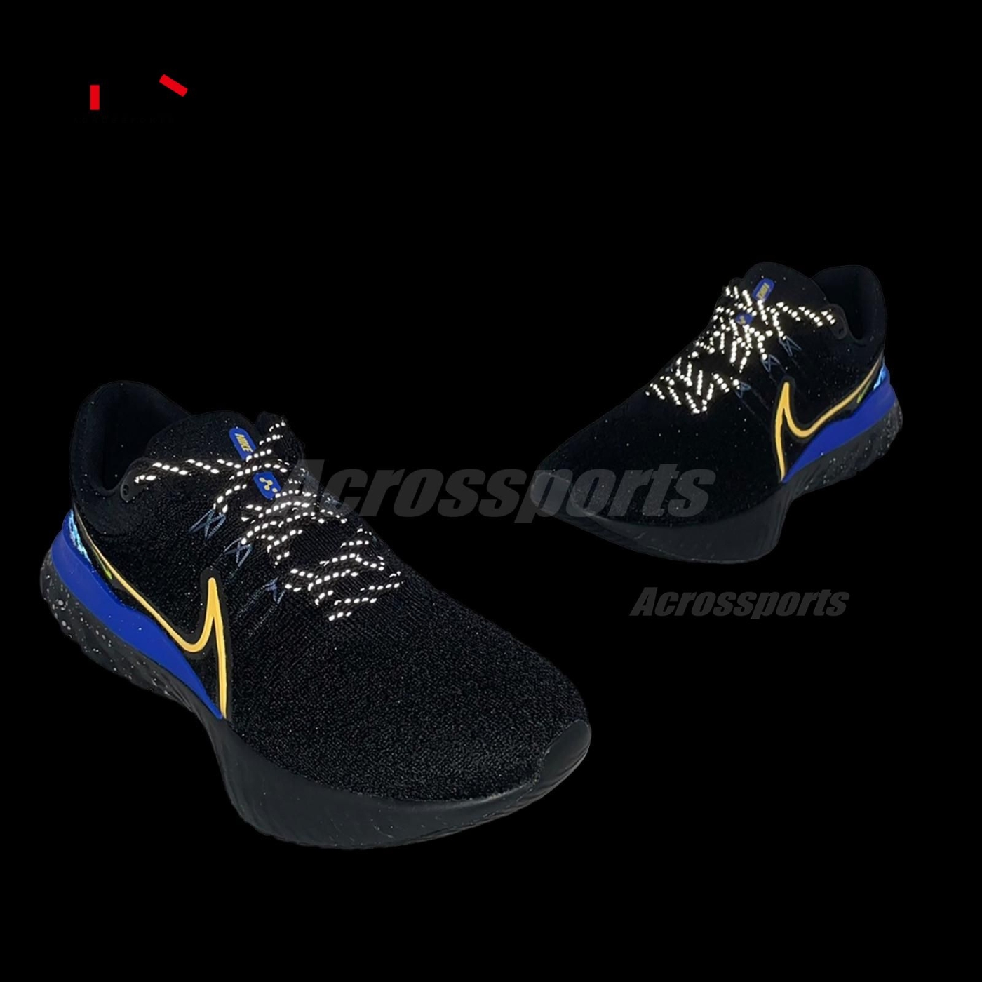 Nike 慢跑鞋React Infinity Run FK 3 男鞋黑路跑支撐緩震透氣運動鞋