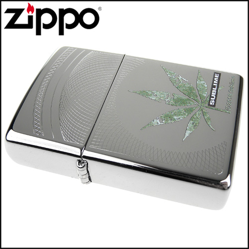 ZIPPO 美系~Sublime-超優合唱團-大麻葉圖案打火機