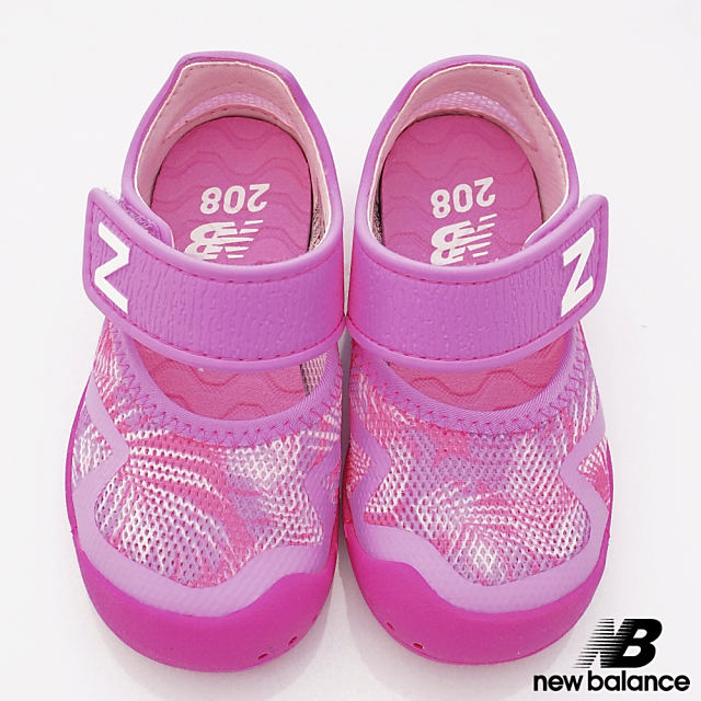 NewBalance 高透氣輕量款 IO208PNK粉紅(小童段)