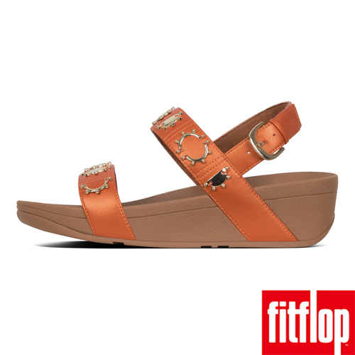 FitFlop STUD BACKSTRAP SANDALS-橙色