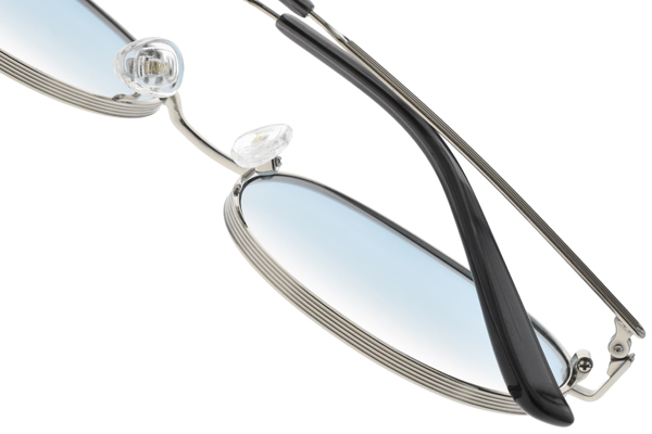 CARIN太陽眼鏡 秀智代言 造型圓框款/銀-漸層藍 #KATHARINE C4