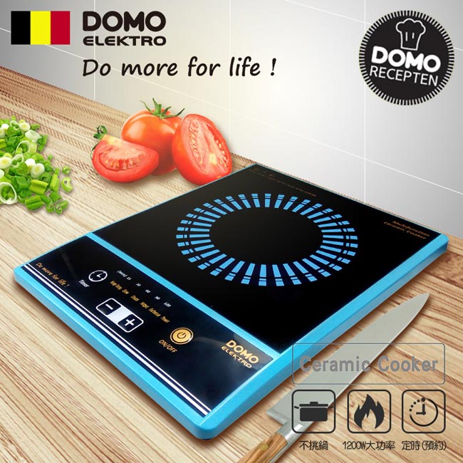 DOMO不挑鍋歐風時尚電陶爐(DM8201KT)