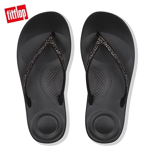 FitFlop IQUSHION夾腳涼鞋黑色