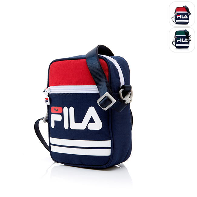 FILA 小型斜肩包-紅 BMT-1102-RD