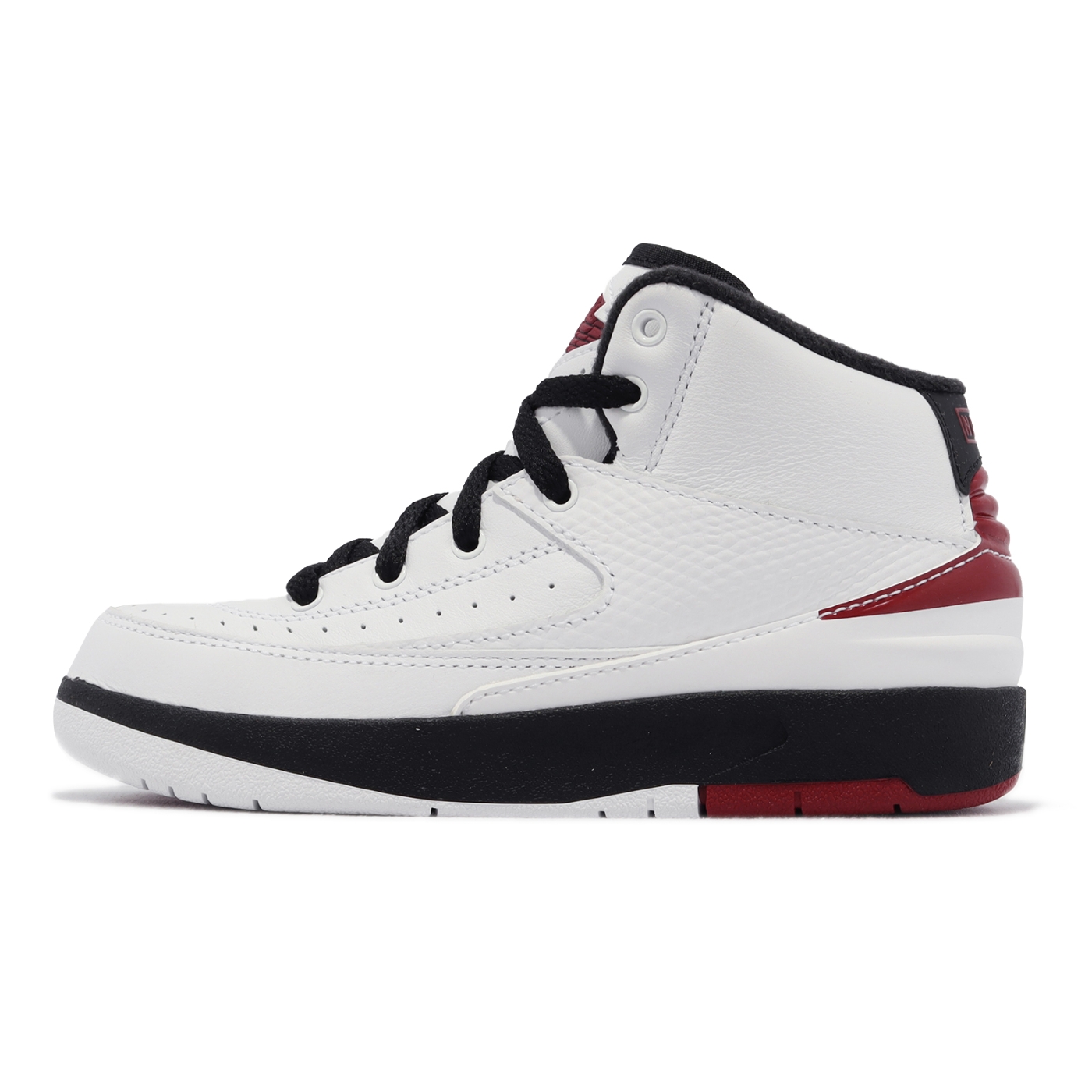 Nike 童鞋Jordan 2 Retro PS 中童鞋Chicago 白紅小朋友親子鞋DQ8564