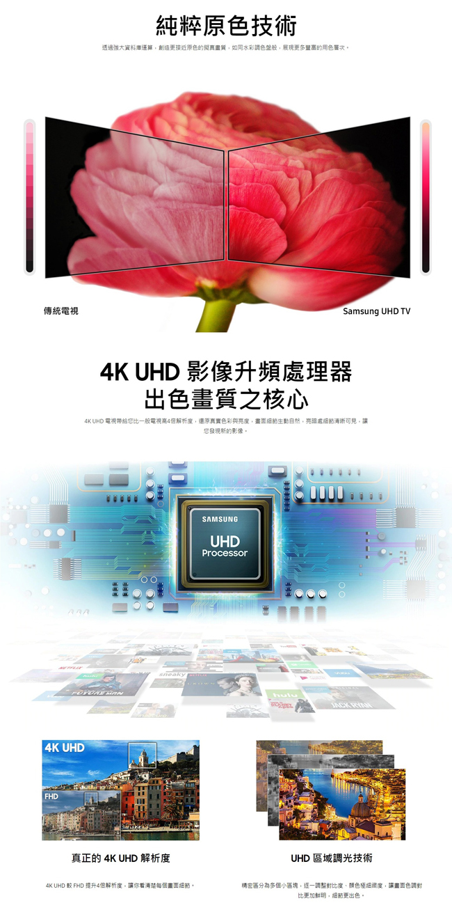 SAMSUNG三星 55吋 4K連網 曲面液晶電視 UA55RU7300WXZW