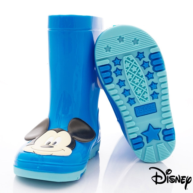 迪士尼童鞋 米奇雨鞋款 ON18819藍(中小童段)