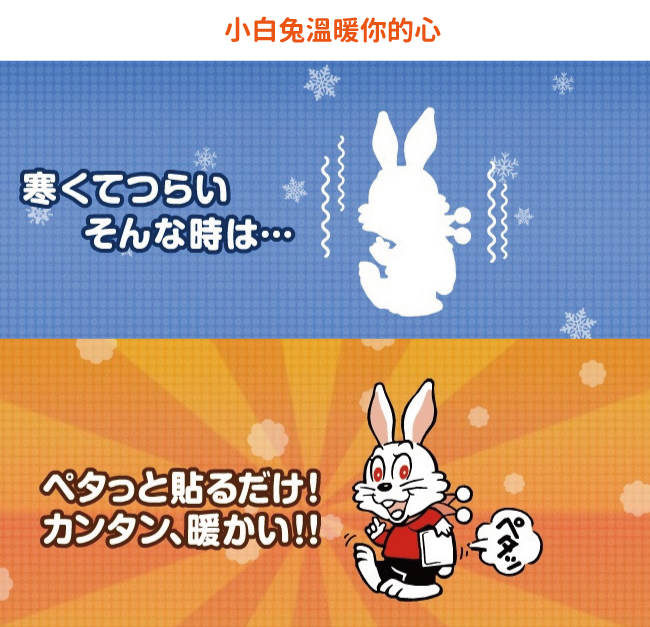 日本小林製藥小白兔暖暖包-貼式10入+握式10入+鞋墊型3雙