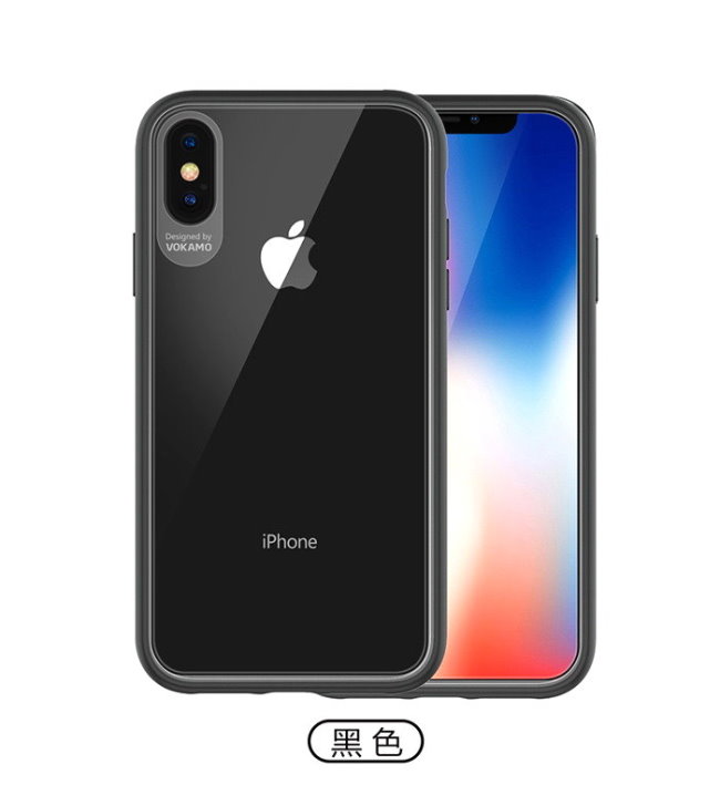 VOKAMO Graceful iPhoneXS Max軍規2.5米防摔認證透明保護殼