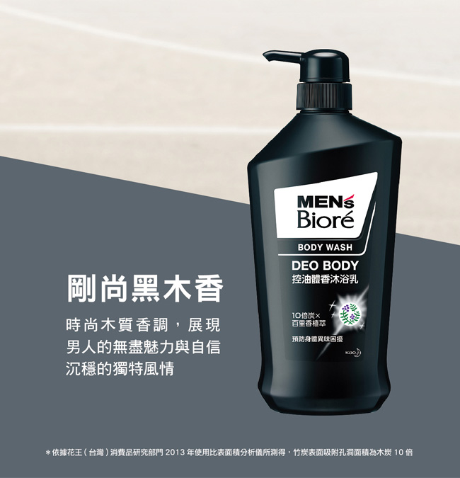 MEN s Biore 控油體香沐浴乳 (750ml)