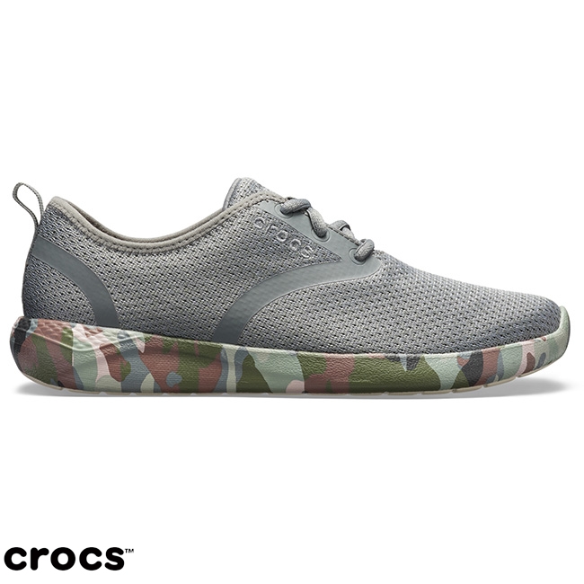 Crocs 卡駱馳 (女鞋) 女士LiteRide繫帶鞋 205104-0EI