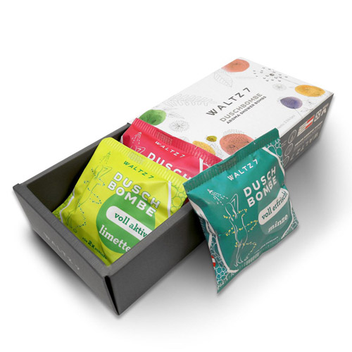 華爾滋7號淋浴SPA香氛錠-嘗鮮體驗綜合3入(禮盒組)