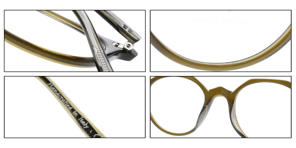 OLIVER PEOPLES 眼鏡 懷舊經典/透墨綠 #L 30TH 1576