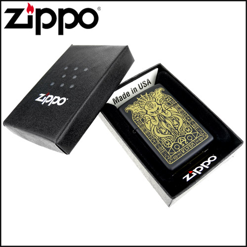 ZIPPO 美系~Monster Design-惡魔章魚怪物圖案設計打火機