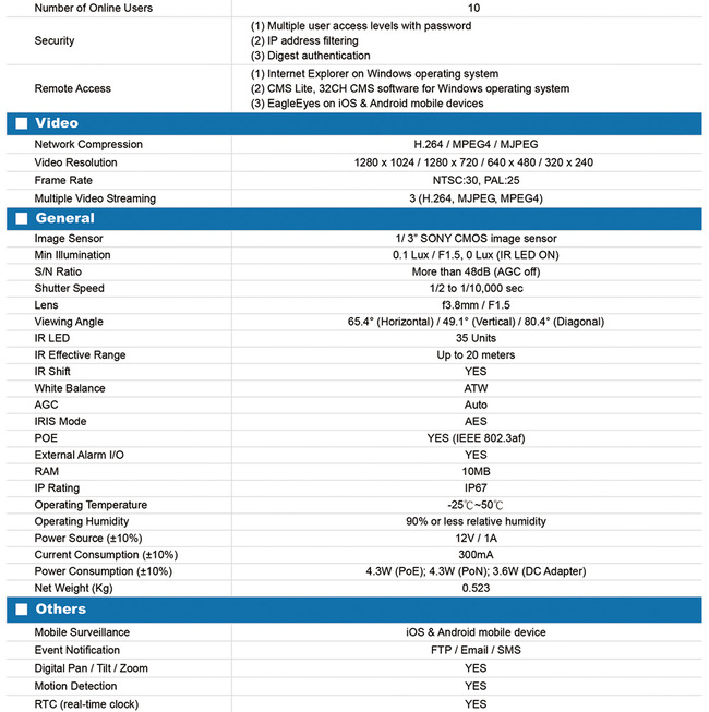 AVTECH HD經濟型一室內三室外監控套裝方案(二)