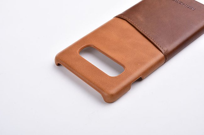 KEZiHOME 插卡系列 三星 Galaxy S10 6.1吋單底背蓋真皮保護殼