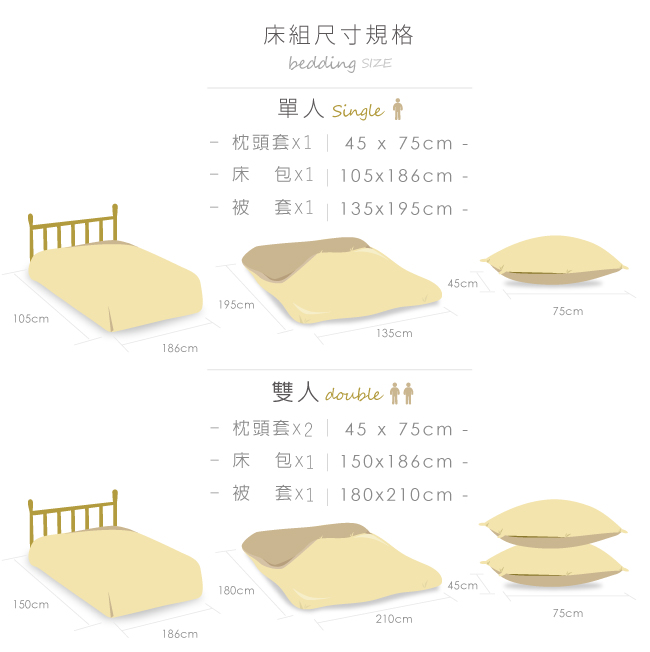 MONTAGUT-優雅莊園-200織紗精梳棉薄被套床包組(雙人)