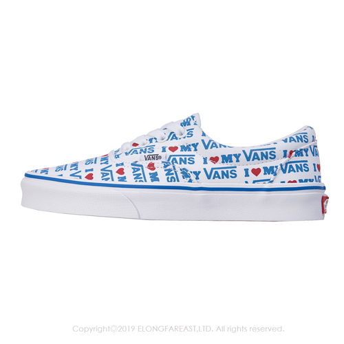 (女)VANS Era 字母印花綁帶休閒鞋