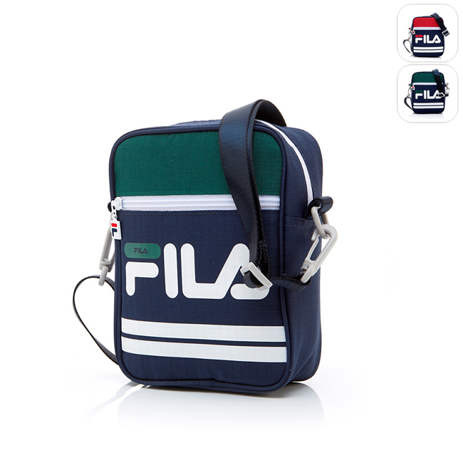 FILA 小型斜肩包-綠 BMT-1102-GN