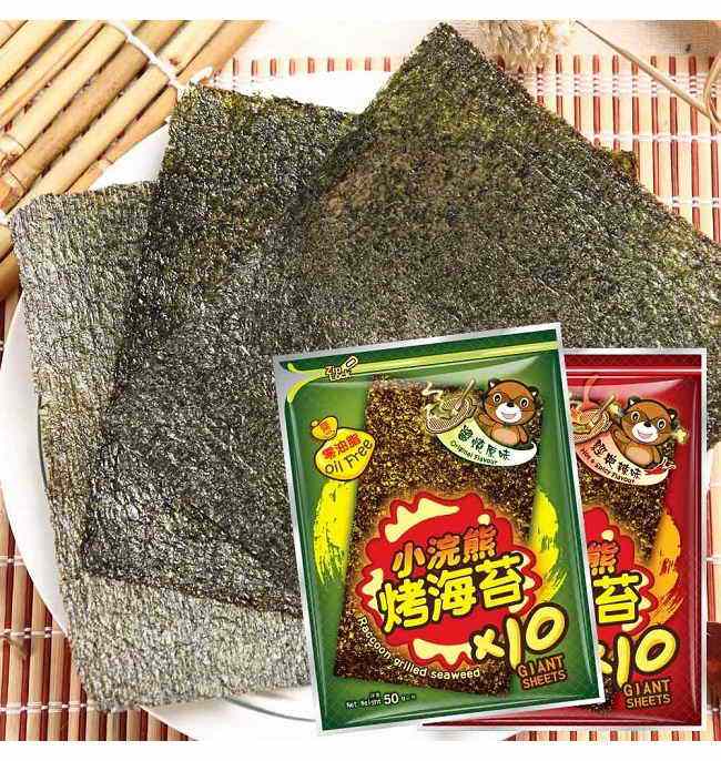 小浣熊 烤海苔-醬燒原味(50g)