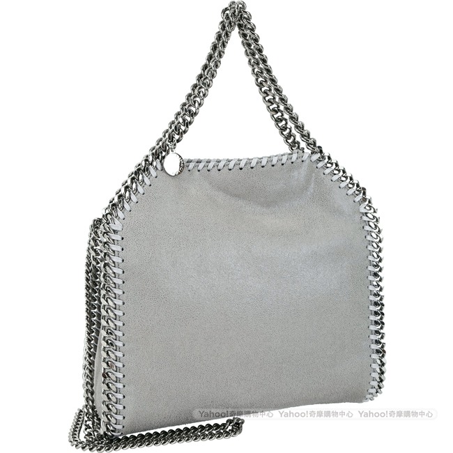 Stella McCartney Falabella Deer 小款 兩用鍊帶包(灰色)