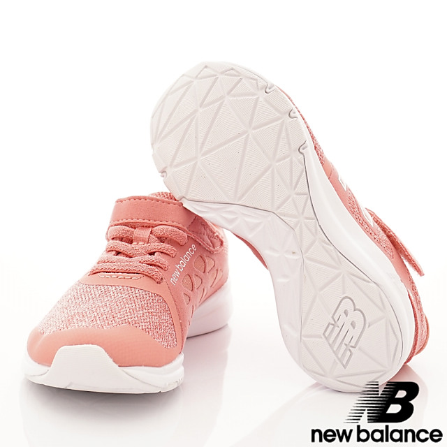 NewBalance 針織慢跑款 PREMMI粉橘(小童段)