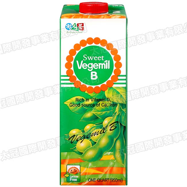 Vegemil 活力豆乳[含糖](950ml)