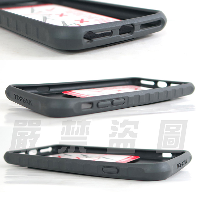 TOPEAK RideCase iPhone 6/6s/7/8用抗震防摔手機保護殼-黑