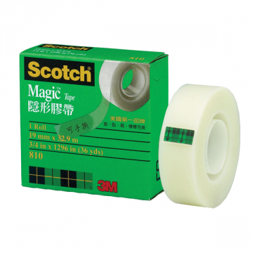 3M Scotch 810隱形膠帶/19mm*32.9M (12入)