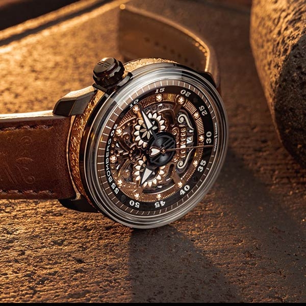 BOMBERG 炸彈表 Auto Mariachi Skull 限量版