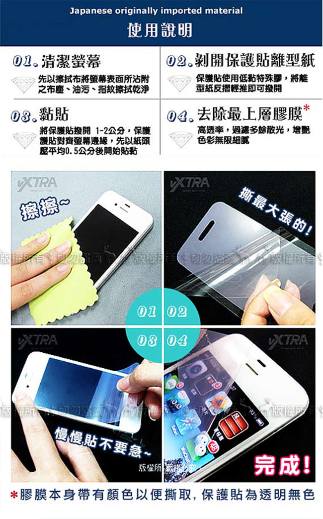 VXTRA Nokia 8.1 高透光亮面耐磨保護貼 保護膜