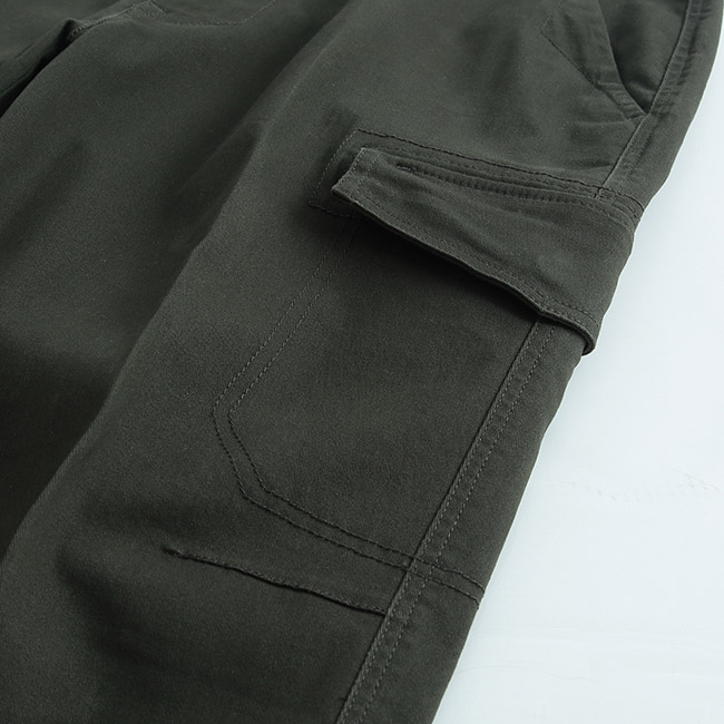 Hang Ten - 男裝 - 腰帶造型口袋休閒褲 - 綠