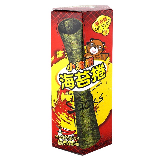 小浣熊 海苔捲-經典辣味(24g)