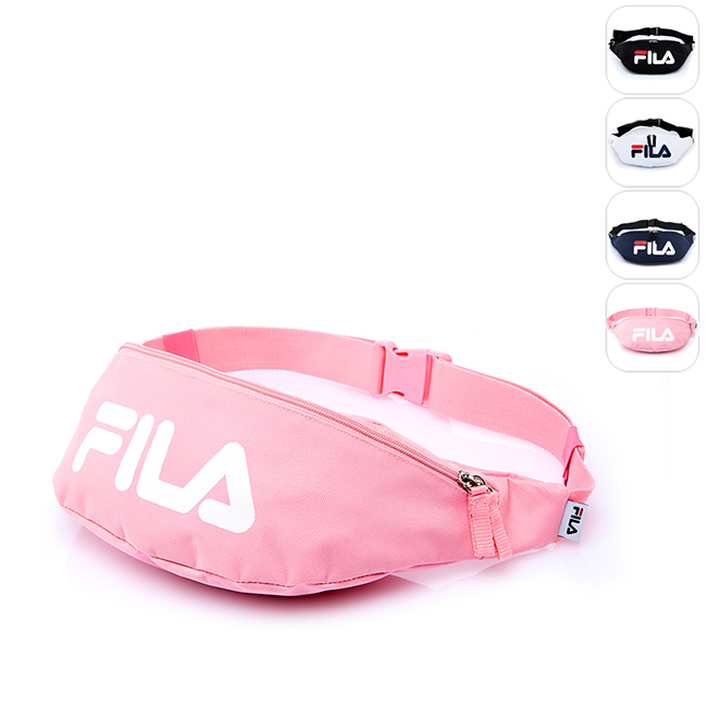 FILA 經典LOGO腰包-粉 BWS-5102-PK