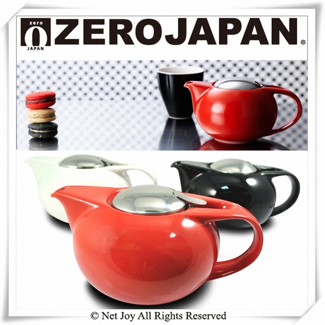 ZERO JAPAN 嘟嘟陶瓷壺(蕃茄紅) 520cc