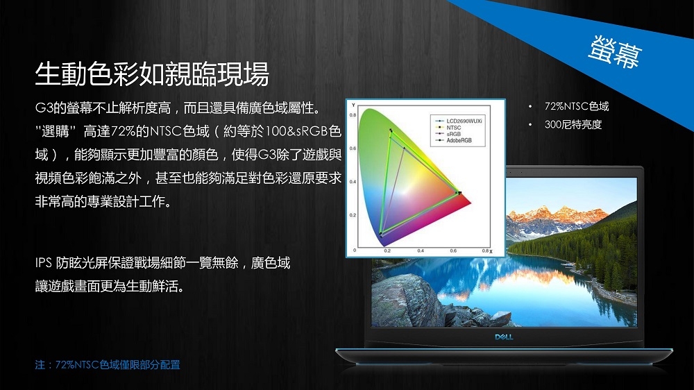 DELL G3 15吋電競筆電(i5-9300H/GTX1050 3G/1T+128G/黑)