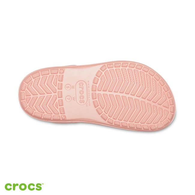 Crocs 卡駱馳 (中性鞋) 立體花朵厚底卡駱班 205746-737