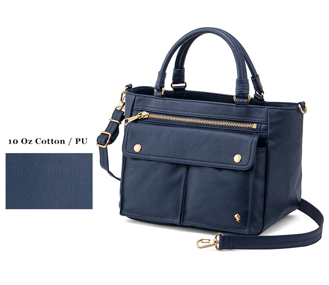 PORTER - 輕甜繽紛SPIRIT中型兩用復古托特包 - 粉蠟黃(銀)