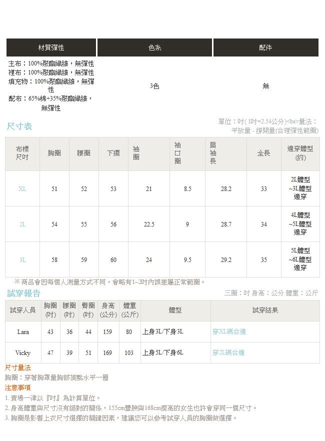 韓風升溫保暖科技棉假兩件牛仔長版連帽外套-OB大尺碼